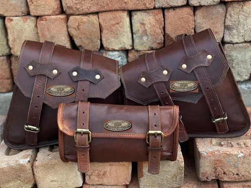 Vintage brown leather - brown,