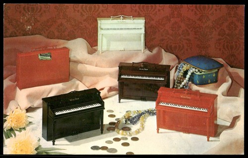 Vintage postcard miniature - vintage,