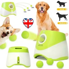 Dog Automatic Ball Launcher Convenient Pet Ball Thrower Interactive Game UKStock