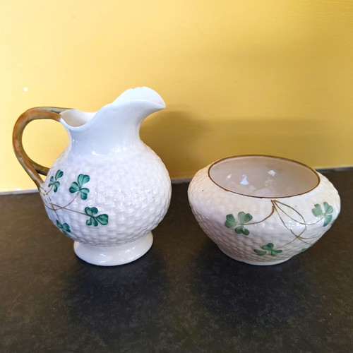 Belleek fermanagh shamrock - belleek,