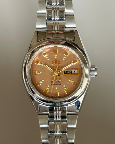 Orient three star brown - three,