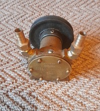 jabsco water pump 2620-0001 + 4" V- pully -nearly new impeller- all good cond.