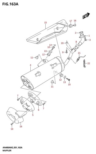 Suzuki genuine bolt dr650 - suzuki,