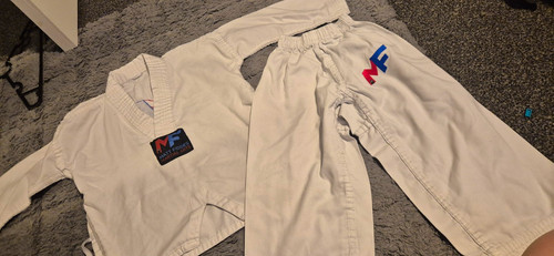 White judo uniform set - judo,