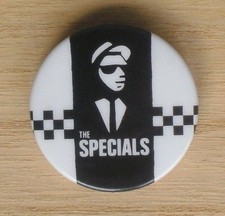 The Specials 30mm Badge  2 Tone Jerry Dammers Ska Walt Jabsco Smash Hits