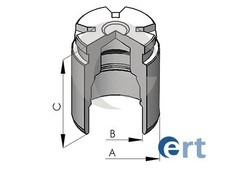 REAR PISTON BRAKE CALIPER FITS: FITS FOR RENAULT MEGANE CC 1.6 16V /2.0 CVT /