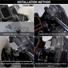 For Audi VW 2.0TDI Inlet Manifold P2015 Error Flap Actuator Motor Repair Bracket