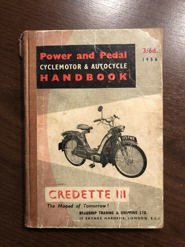 Power and pedal cyclemotor - and,