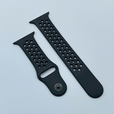 Genuine Apple Watch Nike Sport Band Strap ANTHRACITE / BLACK 49mm 46mm 45mm 44mm