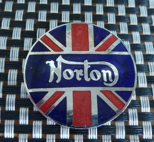Norton motorcycle union jack - norton,