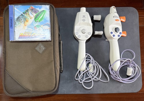 Dreamcast bass fishing package - fishing,