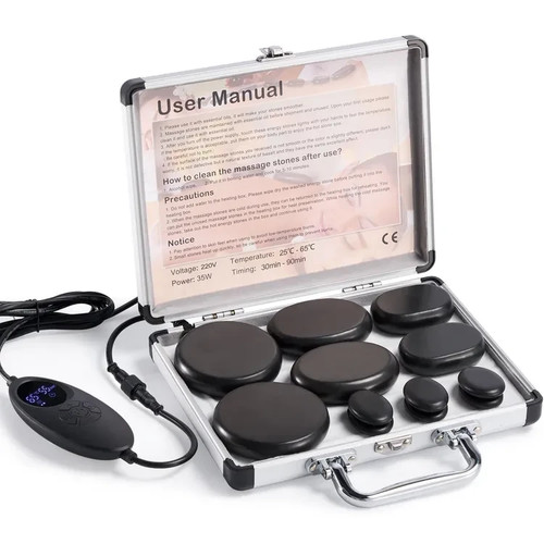 Piece hot stone massage - 12-piece,