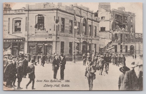 Dublin liberty hall ruins - liberty,