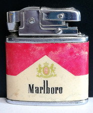 Marlboro Petrol Lighter. Hard