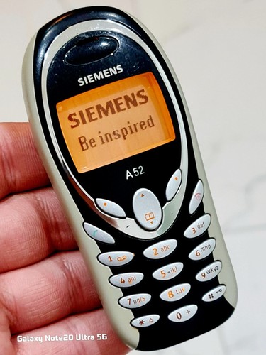 Siemens a52 classic - a52, (unlocked)