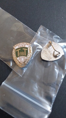 Isle man badge - of, 1981