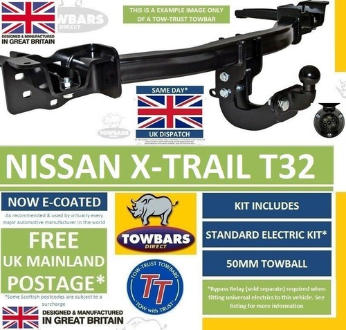 Flange towbar for nissan - for,