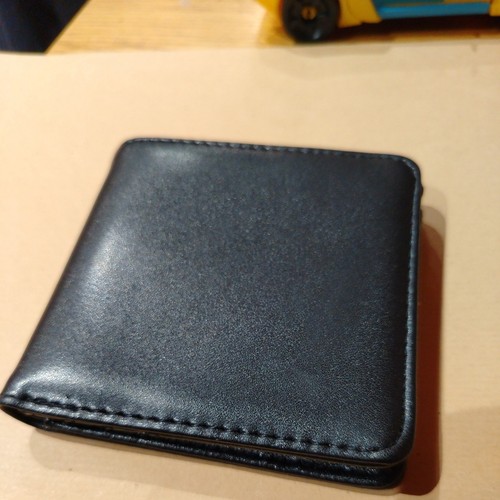 Mens leather wallet card - leather,