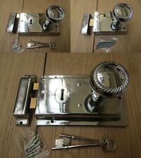 Rim Lock Door Knob Handle Sets