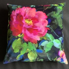 XL 55cm  Designers Guild Velvet Fabric Cushion Cover GERTRUDE ROSE FUCHSIA