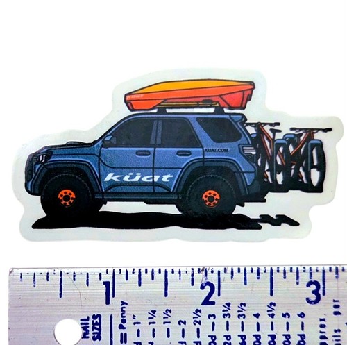 Kuat bike racks sticker - kuat,