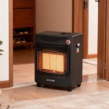 4.2kw Portable Gas Cabinet Heater Home Butane Calor Come w / Regulator Hose UK