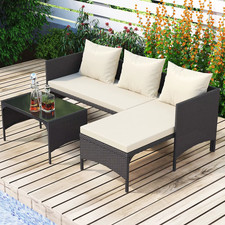 4 Seater Rattan Garden