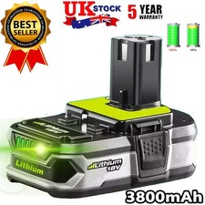 Replaces 18V 3.8AH For Ryobi