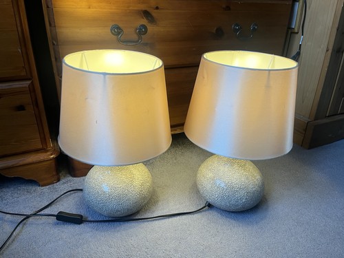 Dunelm pair mosaic glass table - pair,