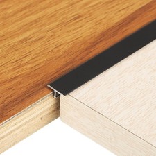 sourcing map 2.9 ft × 0.39" T-moulding floor transition strip, aluminium alloy,