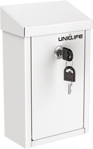 Secure wall mounted key drop - wall,