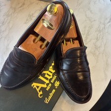 Alden Cordovan Penny Loafers 986: colour 8 Burgundy - Van last - size US 8 UK 7