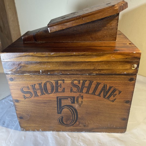 Vtg cent shoe - 5, shine