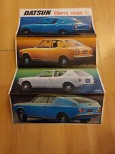 Datsun Cherry Range Brochure  100A  120A Saloon  Coupe  Estate