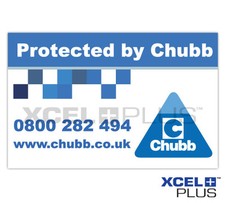 Chubb Burglar Alarm "Protected