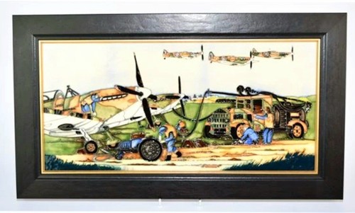 Moorcroft spitfires preparing - moorcroft,