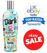 New EXCEPTIONALLY DARK  By Pro Tan Sunbed Tanning Lotion Cream 100x Bronzer SALE