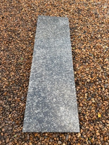 Black granite hearth for a - ,