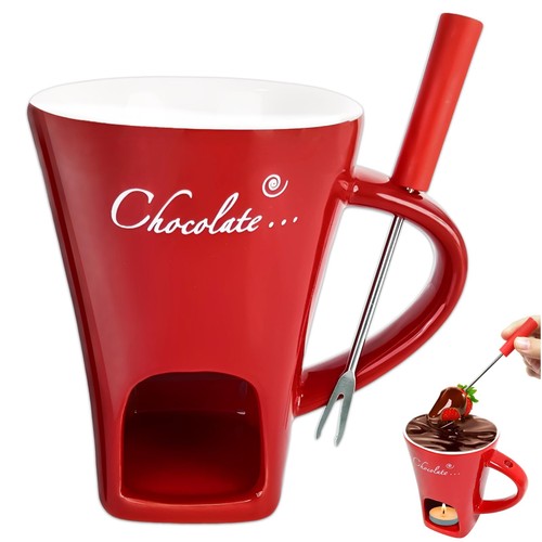 Chocolate fondue mug with - mug,