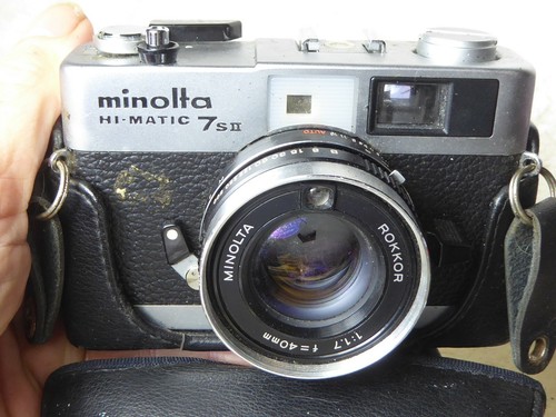 Minolta matic 7sii - hi-matic, 40mm