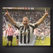 Alan Shearer Hand Signed