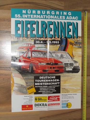 1993 dtm poster eifel - poster,
