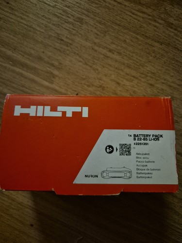 Hilti battery pack - hilti, x1