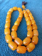 Old handmade bakelite rosary