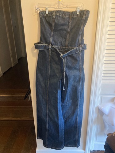 Zara strapless jumpsuit dark - strapless,