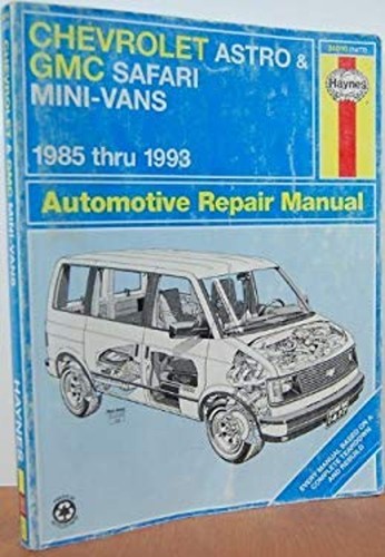 Chevrolet astro and - chevrolet, gmc