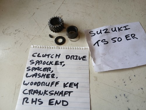 Suzuki ts50er clutch - suzuki,