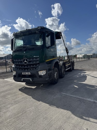 Mercedes arocs 8x4 hookloader - mercedes,