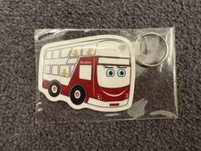 Lothian Buses Buster Bus Keyring Bag charm