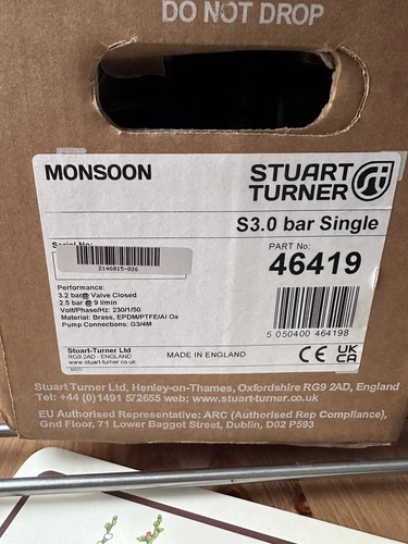 Stuart turner 46419 monsoon - 46419,